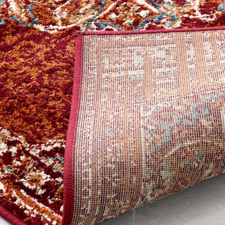 ラグ マット 約 130×190cm ペルシャ 絨毯 風 アンティーク風 カーペット 長方形 おしゃれ オールシーズン クラシック エスニック オリエンタル eg8410 | ELEMENTS（インテリア） | 12