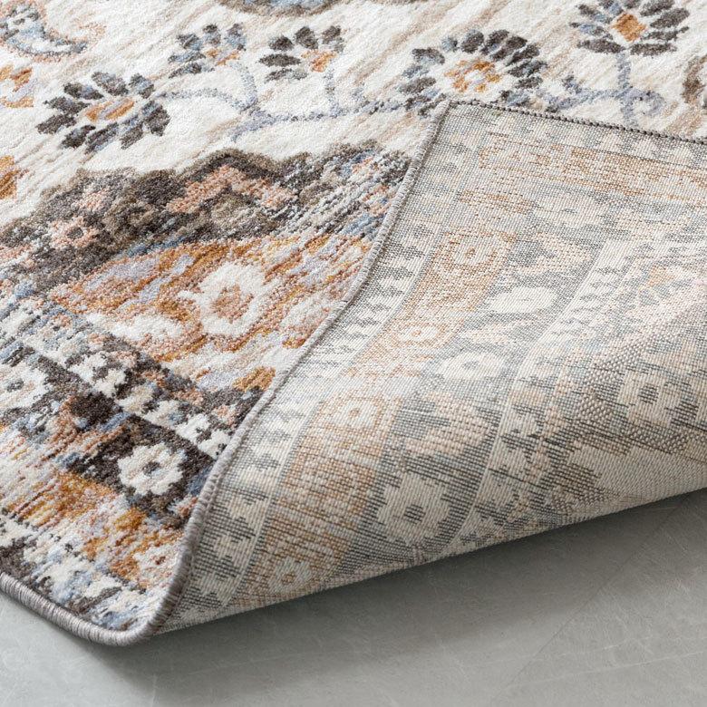 ラグ マット オリエンタル柄 ペルシャ 約130×190cm 長方形 絨毯 メダリオン アンティーク カーペット おしゃれ 敷物 eg84110 | ELEMENTS（インテリア） | 10