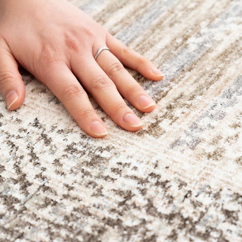 ラグ マット 約 130×180cm ペルシャ 絨毯 風 幾何学模様 アンティーク風 カーペット おしゃれ オールシーズン クラシック エスニック オリエンタル eg84111 | ブランド登録なし | 04