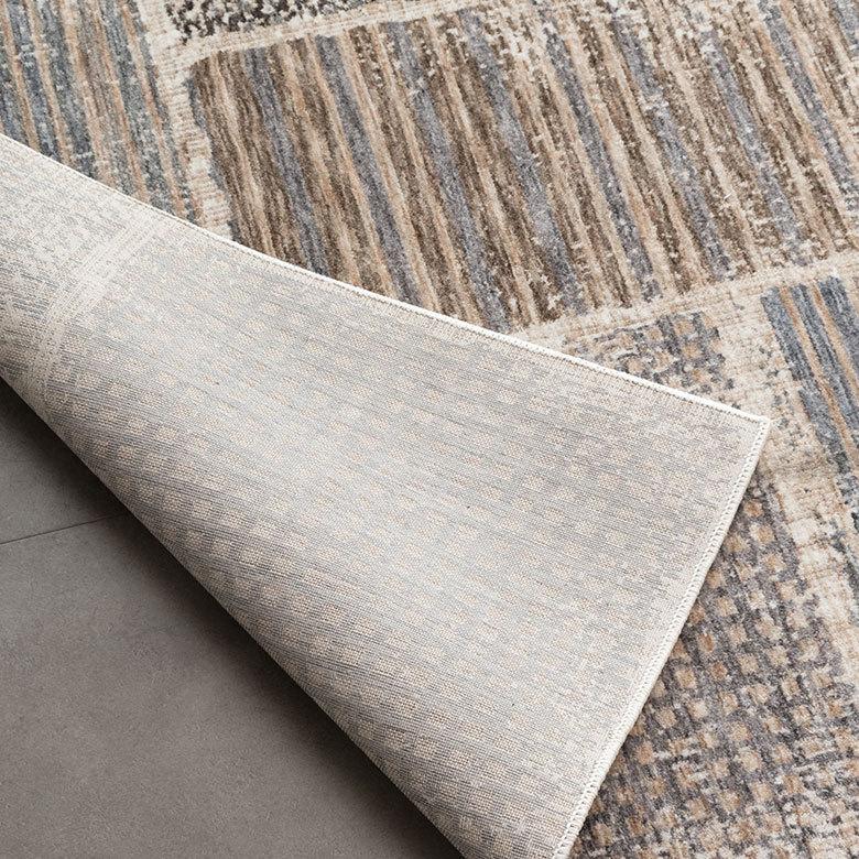 ラグ マット 約 130×180cm ペルシャ 絨毯 風 幾何学模様 アンティーク風 カーペット おしゃれ オールシーズン クラシック エスニック オリエンタル eg84111 | ブランド登録なし | 09