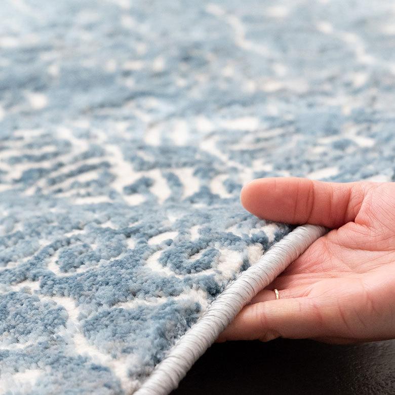 ラグ マット 約 130×190cm ペルシャ 絨毯 風 アンティーク風 カーペット 長方形 おしゃれ オールシーズン エレガント エスニック オリエンタル eg84120 | ELEMENTS（インテリア） | 11