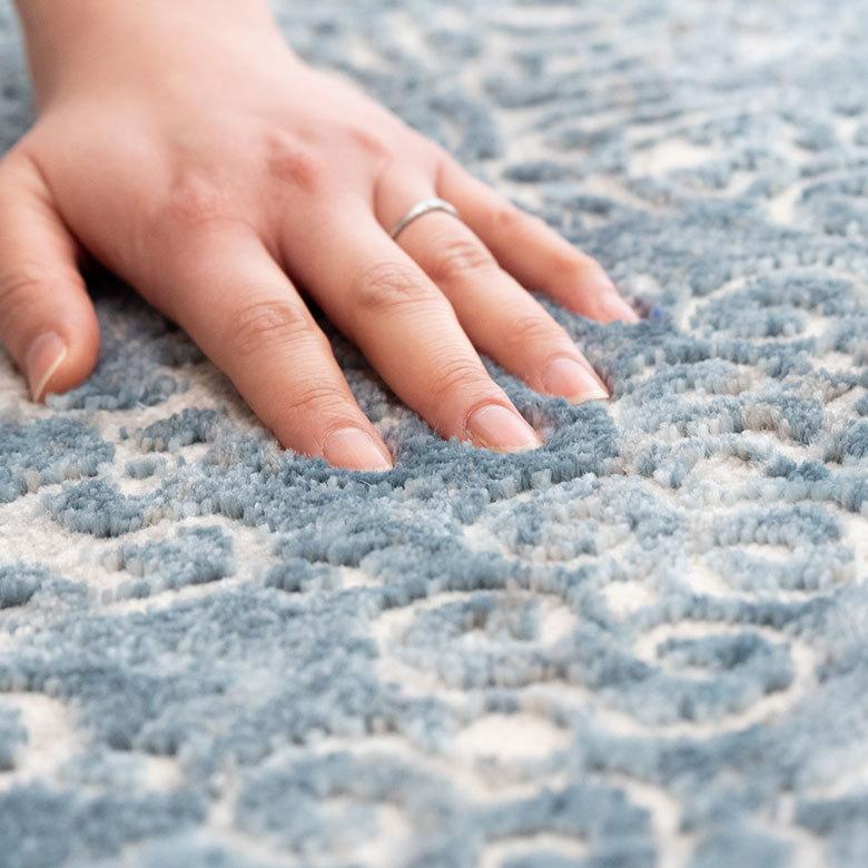 ラグ マット 約 130×190cm ペルシャ 絨毯 風 アンティーク風 カーペット 長方形 おしゃれ オールシーズン エレガント エスニック オリエンタル eg84120 | ELEMENTS（インテリア） | 04