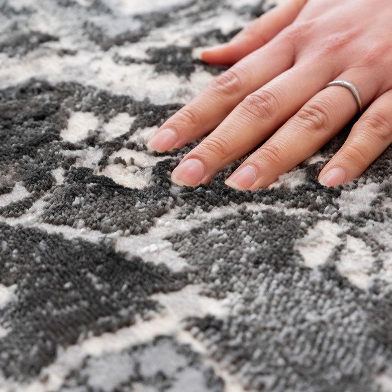 ラグ マット 約 130×190cm ペルシャ 絨毯 風 幾何学模様 アンティーク風 カーペット おしゃれ オールシーズン クラシック エスニック オリエンタル eg84121 | ELEMENTS（インテリア） | 04