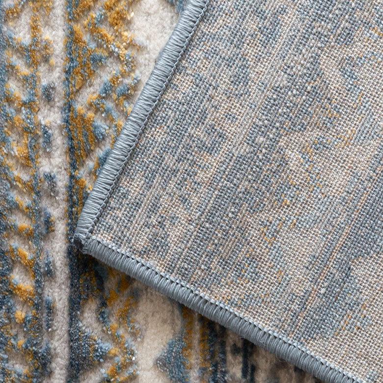 ラグ マット 130×190cm エジプト製 ペルシャ 絨毯風 幾何学模様  ウィルトン織 アンティーク風 じゅうたん カーペット おしゃれ 敷物  長方形 西海岸  eg84122 | ELEMENTS（インテリア） | 12