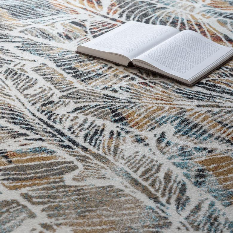 ラグ マット エジプト製 ペルシャ リーフ ボタニカル アンティーク風 絨毯 じゅうたん カーペット おしゃれ 敷物 ヴィンテージ風 リゾート 柄  西海岸  eg84131 | ELEMENTS（インテリア） | 14