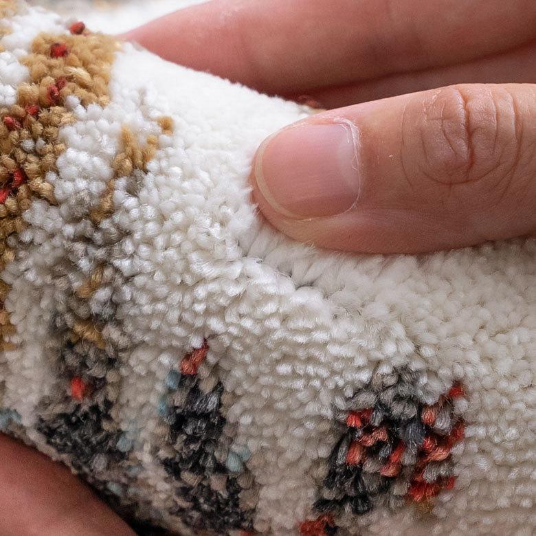 ラグ マット エジプト製 ペルシャ リーフ ボタニカル アンティーク風 絨毯 じゅうたん カーペット おしゃれ 敷物 ヴィンテージ風 リゾート 柄  西海岸  eg84131 | ELEMENTS（インテリア） | 04