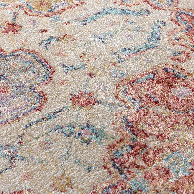 ラグ マット 130×190cm エジプト製 ペルシャ 絨毯 幾何学模様  ウィルトン織 アンティーク 風 じゅうたん カーペット おしゃれ 敷物  長方形 アジアン  eg84142 | ブランド登録なし | 04