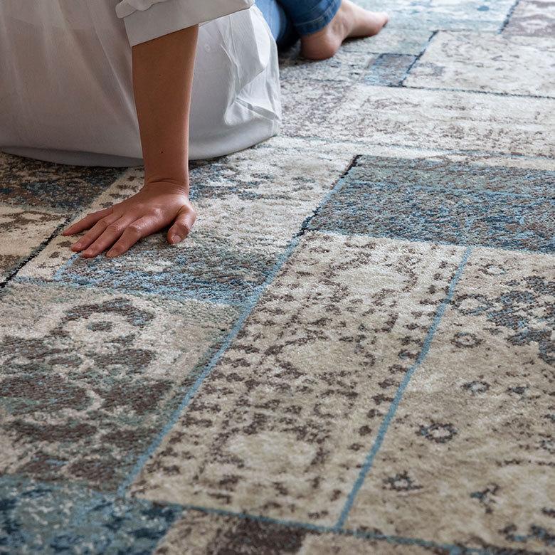 ELEMENTS（インテリア） ラグ ラグマット 約 133×190 cm