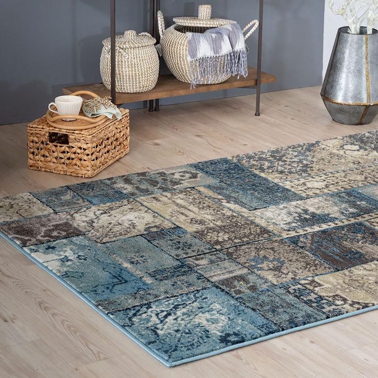 ラグ ラグマット 約 133×190 cm ヴィンテージ風 ビンテージ風 ラグ ラグマット 約 133×190 cm ヴィンテージ風 ビンテージ風