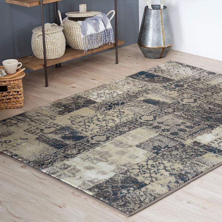 ラグ ラグマット 約 133×190 cm ヴィンテージ風 ビンテージ風 ラグ ラグマット 約 133×190 cm ヴィンテージ風 ビンテージ風