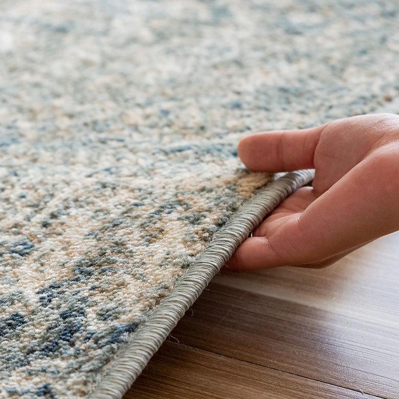 ラグ マット 130×190cm エジプト製 ペルシャ 絨毯風 幾何学模様  ウィルトン織 アンティーク風 じゅうたん カーペット おしゃれ 敷物  長方形 西海岸  eg84162 | ELEMENTS（インテリア） | 14