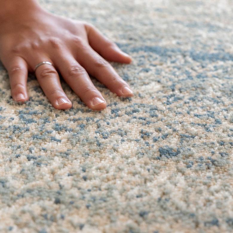 ラグ マット 130×190cm エジプト製 ペルシャ 絨毯風 幾何学模様  ウィルトン織 アンティーク風 じゅうたん カーペット おしゃれ 敷物  長方形 西海岸  eg84162 | ELEMENTS（インテリア） | 02