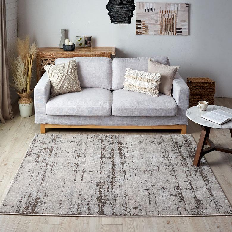 ラグ マット エジプト ペルシャ 絨毯 風 ウィルトン織り アンティーク