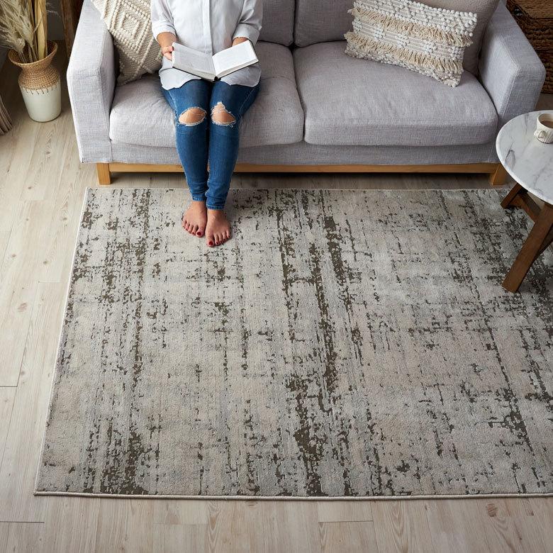 ラグ マット エジプト ペルシャ 絨毯 風 ウィルトン織り アンティーク