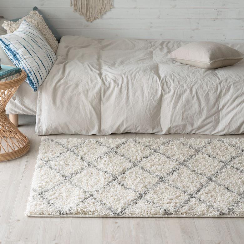 ラグ マット 100×140cm エジプト製 ベニオワレン風 モロッカン カーペット おしゃれ 長方形 じゅうたん 絨毯 カーペット シャギー 西海岸 リゾート eg84230 | ELEMENTS（インテリア） | 02