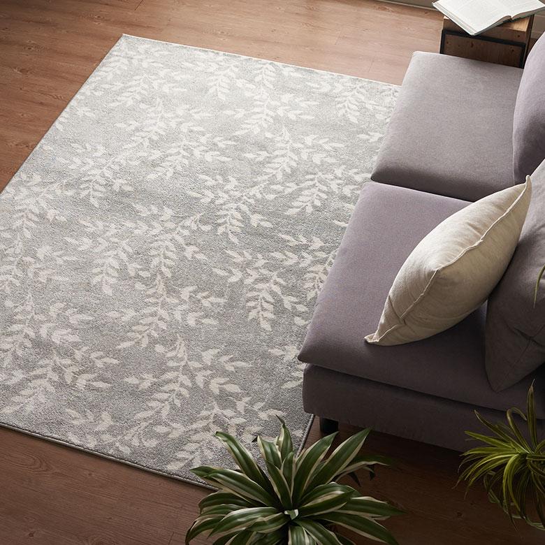 ラグ マット ウィルトン織 リーフ ボタニカル 約 130×190cm 長方形 カーペット ペルシャ 絨毯 風 オールシーズン おしゃれ 北欧 オリエンタル 西海岸 eg84275 | ELEMENTS（インテリア） | 17