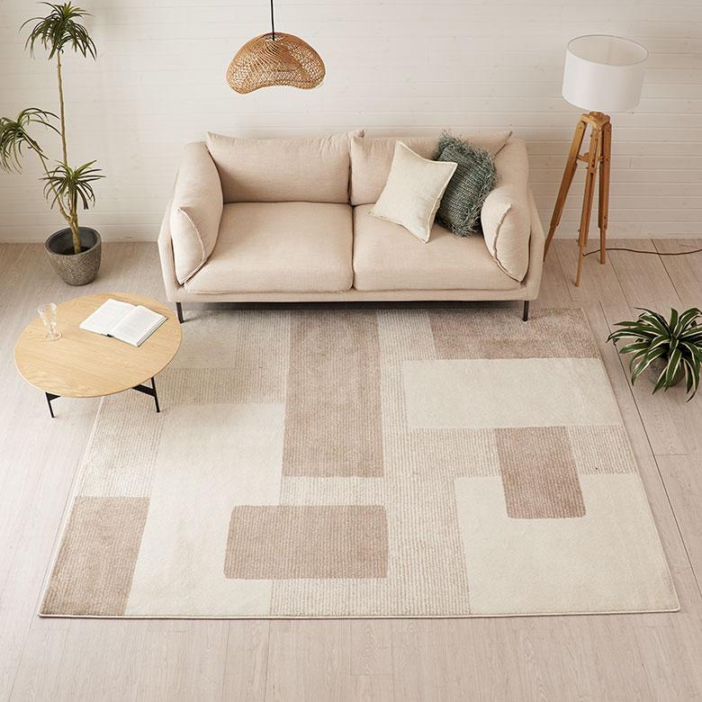 ラグ マット ウィルトン織 幾何学 模様 約 200×250cm 長方形 カーペット ペルシャ 絨毯 風 オールシーズン おしゃれ 北欧 オリエンタル 西海岸 eg84281 | ELEMENTS（インテリア） | 15