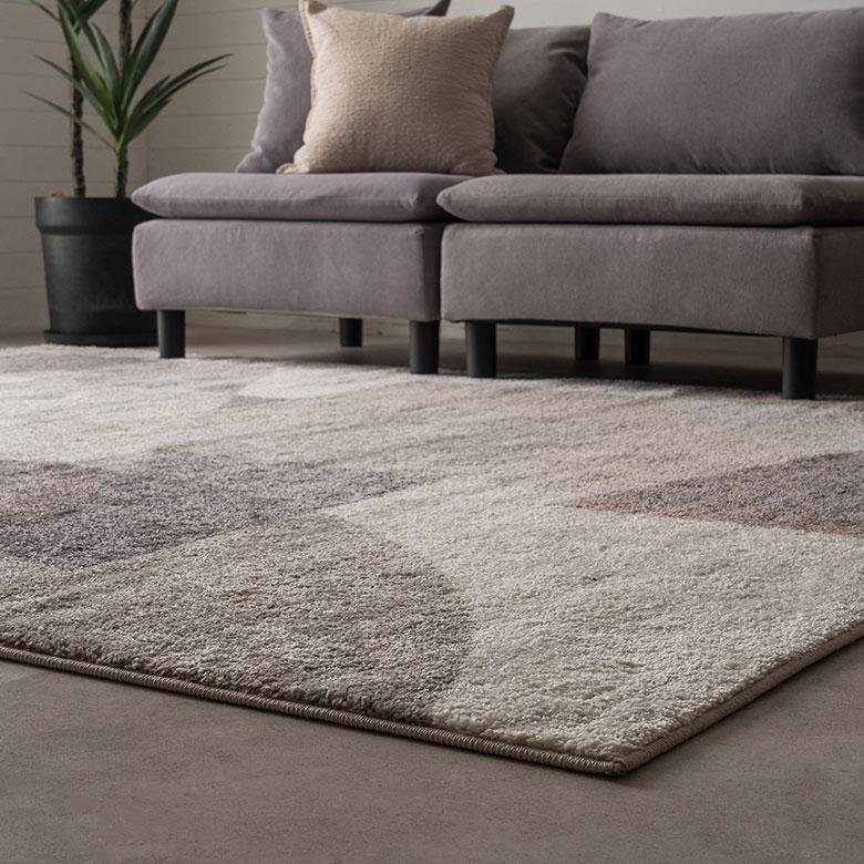 ラグ マット ウィルトン織 モダン アート 柄 エジプト製 約 200×250cm  長方形 ペルシャ 絨毯風 オールシーズン 春 夏 秋 冬 おしゃれ 北欧 西海岸 eg84293 | ELEMENTS（インテリア） | 15