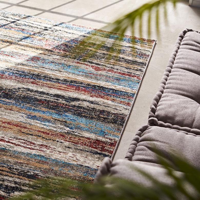 カーペット ラグ 1.5畳 ウィルトン織 マルチカラー ホットカーペット対応 床暖房対応 オールシーズン おしゃれ 北欧 リゾート 家具 インテリア 西海岸 eg84339 | ELEMENTS（インテリア） | 18