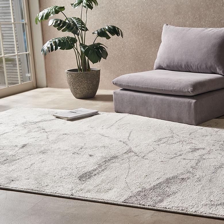 カーペット ラグ 1.5畳 ウィルトン織 大理石柄  ホットカーペット対応 床暖房対応 オールシーズン おしゃれ 北欧 リゾート 家具 インテリア 西海岸 eg84355 | ELEMENTS（インテリア） | 14