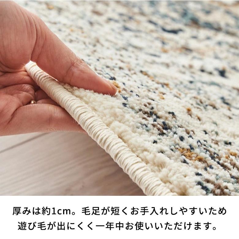 玄関マット 屋内 おしゃれ 玄関 マット 50×80 ラグ ウィルトン織 オリエンタル柄 ペルシャ絨毯風 床暖房 エジプト 北欧 リゾート インテリア 西海岸 eg84356 | ELEMENTS（インテリア） | 11