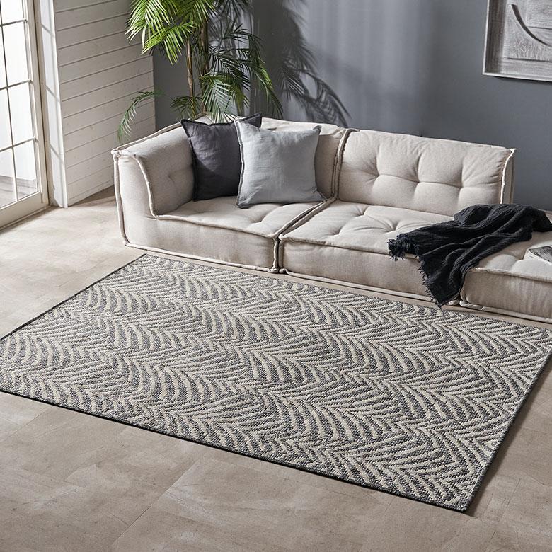 ウィルトン ラグ おしゃれ 夏用 ラグマット ラグカーペット ウィルトン織ラグ 133×190cm リーフ カーペット 1.5畳 毛足が短い ラグ オールシーズン [eg84364] | ELEMENTS（インテリア） | 17