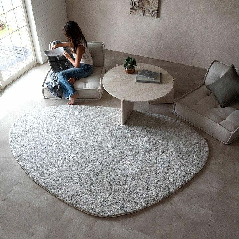 ラグマット オールシーズン ラグ カーペット ウィルトン 変形 床暖房対応 ホットカーペット対応 個性的 おしゃれ 北欧 リゾート インテリア 西海岸 eg84366 | ELEMENTS（インテリア） | 17