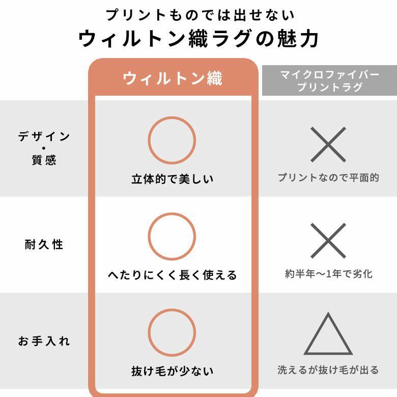 ラグマット オールシーズン ラグ カーペット ウィルトン 変形 床暖房対応 ホットカーペット対応 個性的 おしゃれ 北欧 リゾート インテリア 西海岸 eg84366 | ELEMENTS（インテリア） | 04