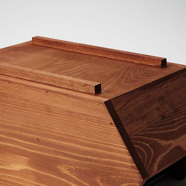 ウッドコンテナボックス Sサイズ 収納 引き出し 木製 スタッキング 3色展開 アンティーク オープン 持ち手付き ヴィンテージ アメリカン インダストリアル h-6 | ELEMENTS（インテリア） | 18