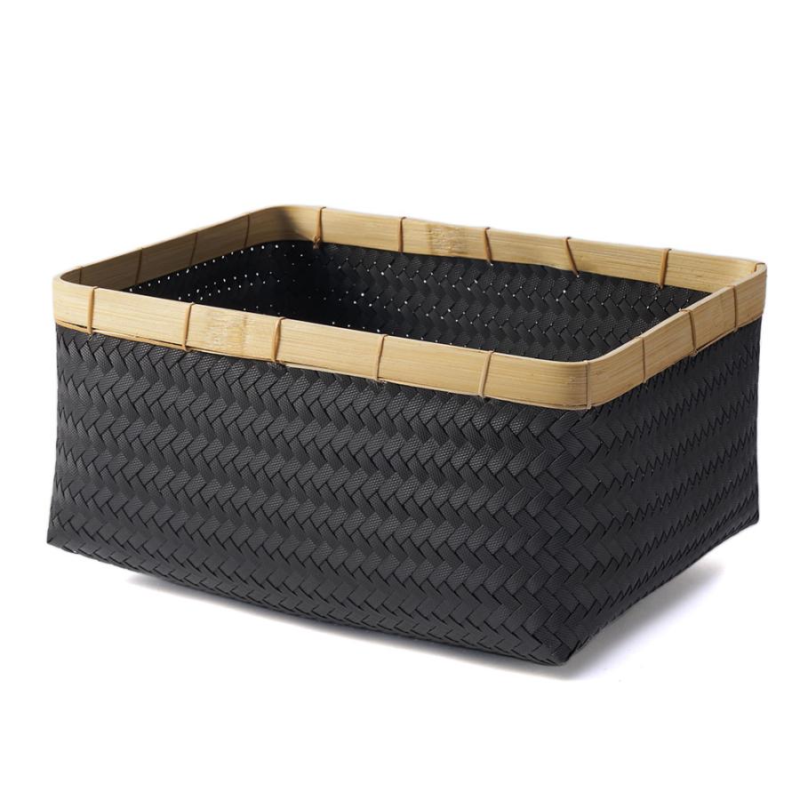 バスケット Lサイズ かご 27.6L バンブー 竹 プラスチック ランドリー 耐水 収納 洗濯物 荷物 入れ おしゃれ 北欧 雑貨 インテリア リゾート 西海岸 l-14065 | ELEMENTS（インテリア） | 19