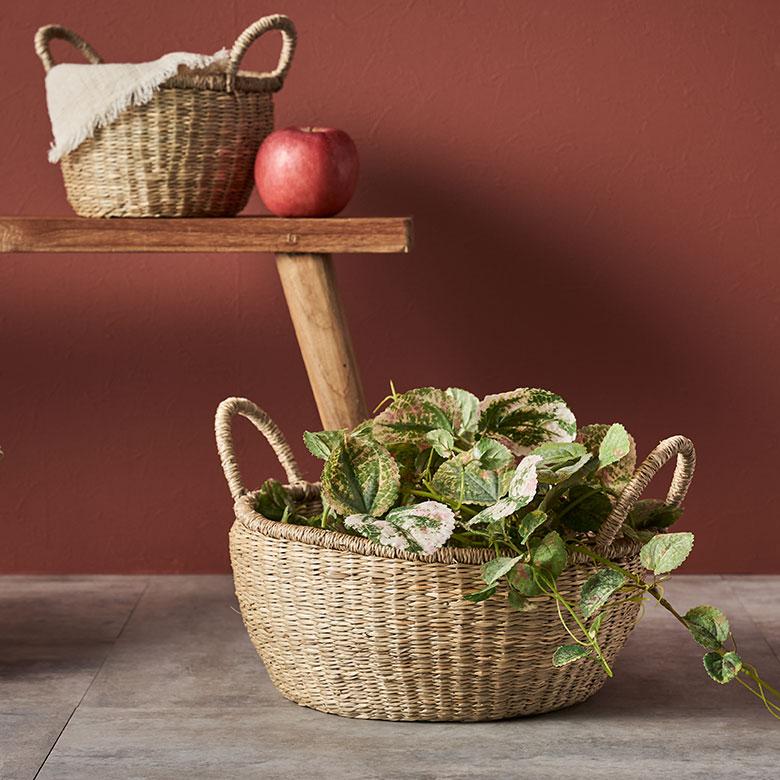 蔓のカゴ　籠 篭 バスケット プランター 照明 猫ちぐら オブジェ レトロ 蔓のカゴ 籠 篭 バスケット プランター 照明 猫ちぐら オブジェ レトロ