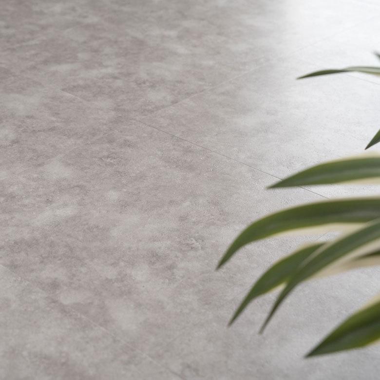 フロアタイル 12枚セット コンクリート調 置くだけ 接着剤不要 敷くだけ フローリング カーペット タイル DIY 床材 簡単 リフォーム 男前 トイレ 玄関 lf-21 | ブランド登録なし | 13