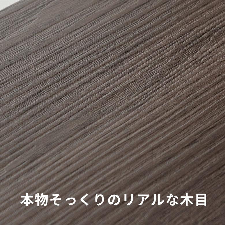 フロア タイル シート 木目調 置くだけ 吸着 貼って はがせる 床材 接着剤不要 72枚セット 約 6畳 インテリア DIY 模様替え 簡単 トイレ 玄関 set-84250｜elements｜11