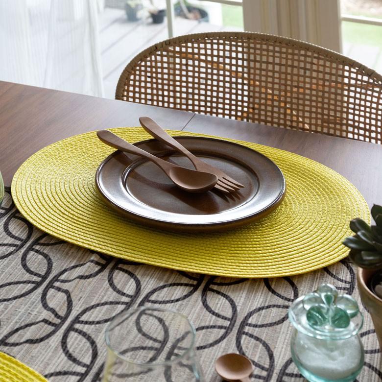 ランチョンマット オーバル 4枚セット プレースマット テーブルウェア 子供 北欧 おしゃれ 楕円形 1枚 ランチマット キッズ キッチン用品 lm-66950 | ブランド登録なし | 20