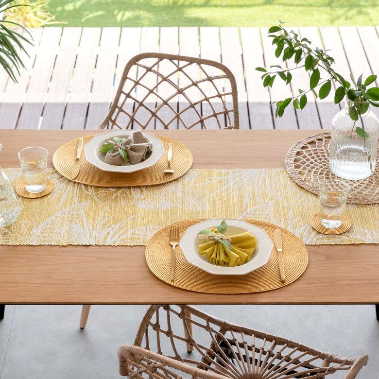 ELEMENTS ランチョンマット オーバル 4枚セット プレースマット