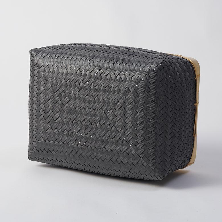 バスケット Mサイズ かご 16L バンブー 竹 プラスチック ランドリー 耐水 収納 洗濯物 荷物 入れ おしゃれ 北欧 雑貨 インテリア リゾート 西海岸 m-14065 | ELEMENTS（インテリア） | 13