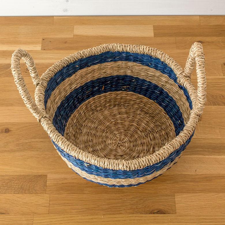 バスケット かご 安い 収納 おしゃれ 取っ手 ハンドル付き Mサイズ かごバスケット ラウンド 収納バスケット カゴ あすつく 籠 かごバッグ アジア工房 M Vn50 Elements 通販 Paypayモール