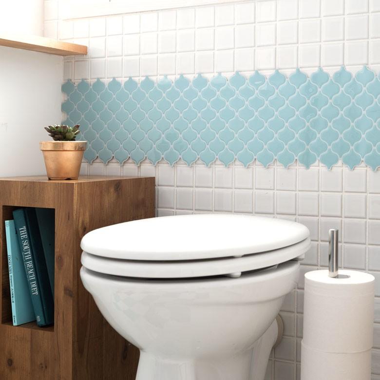 モザイクタイルシール モロッカンタイルS 正方形 12枚入り 水回り 壁面 DIY ウォールステッカー 壁紙 シート m2-66895-12 | ELEMENTS（インテリア） | 15