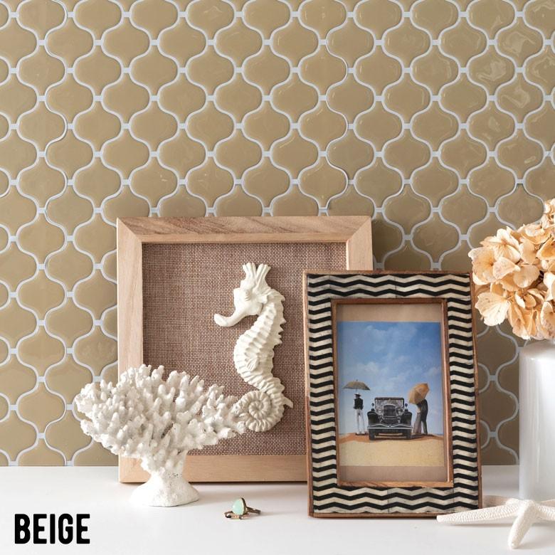 モザイクタイルシール モロッカンタイルS 正方形 12枚入り 水回り 壁面 DIY ウォールステッカー 壁紙 シート m2-66895-12 | ELEMENTS（インテリア） | 09