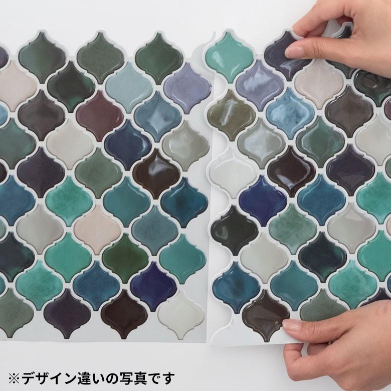 モザイクタイルシール モロッカンタイルs 正方形 8枚入り 水回り 壁面 Diy ウォールステッカー 壁紙 シート M2 665 8 Elements 通販 Yahoo ショッピング