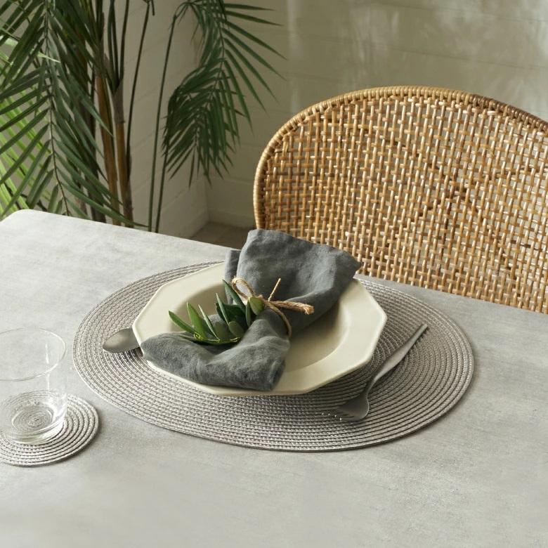 ELEMENTS ランチョンマット おしゃれ ランチマット 水洗い モダン