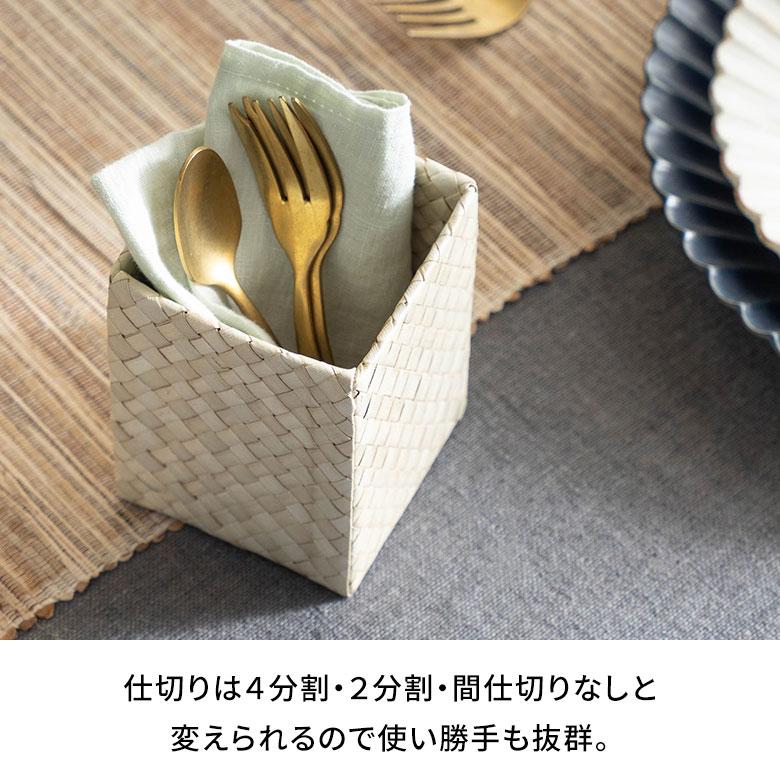 ペン スタンド 立て パンダン 天然 素材 ナチュラル シンプル 約 W 7.5cm D 7.5cm H 10cm 収納 カトラリー 卓上 デスク p-117 | ブランド登録なし | 08