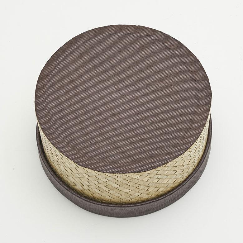 パンダン製 フタ付き ラウンド ボックス Mサイズ 小物 入れ 収納 おもちゃ 整理 用品 収納箱 インテリア ボックス おしゃれ 入れ物 ナチュラル バリ 雑貨 pb-117 | ELEMENTS（インテリア） | 13