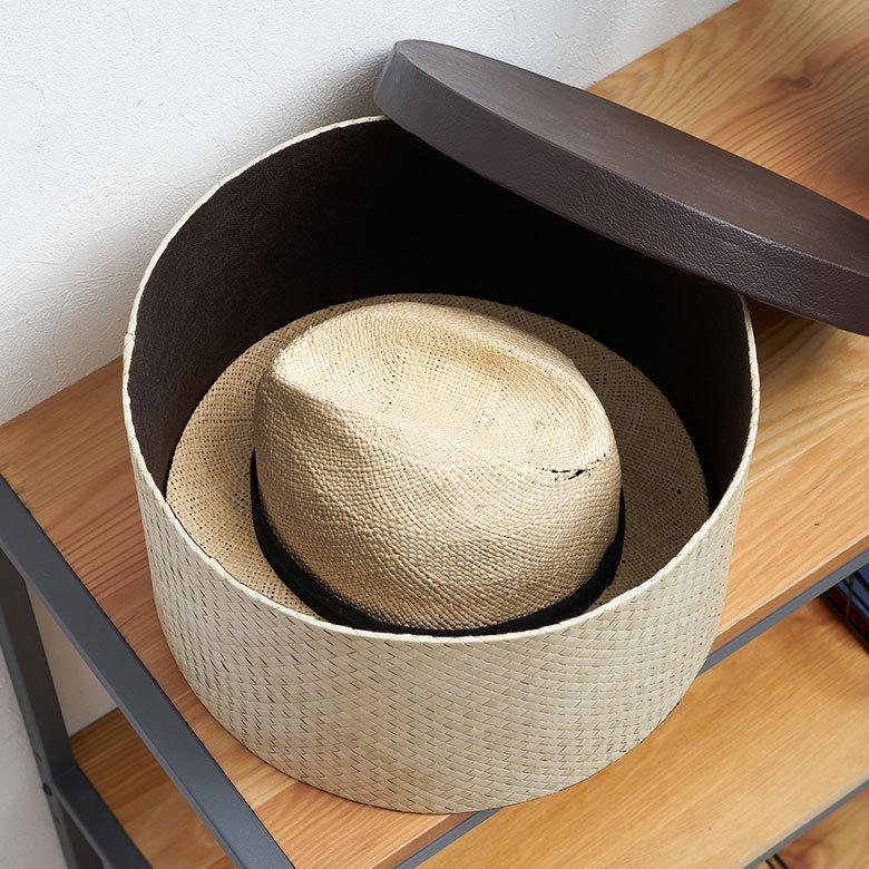 パンダン製 フタ付き ラウンド ボックス Lサイズ 小物 入れ 収納 おもちゃ 整理 用品 収納箱 インテリア ボックス おしゃれ 入れ物 ナチュラル バリ 雑貨  pb-11 | ELEMENTS（インテリア） | 05