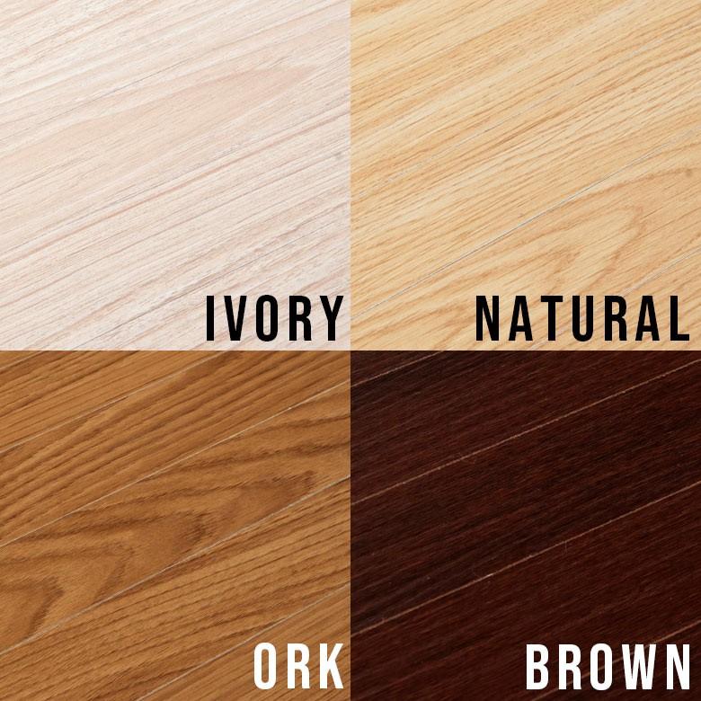 ウッドカーペット 4.5畳 江戸間 260×260cm DIY 簡単 敷くだけ 床材 特殊エンボス加工 フローリングカーペット 1梱包 pj-40-e45 | ELEMENTS（インテリア） | 04