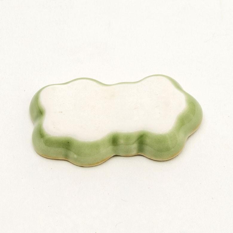 箸置き お箸置き 2連 カトラリーレスト 小皿 かわいい 陶器 プルメリア ギフト おしゃれ アジアン雑貨 pl2-668 | ブランド登録なし | 12