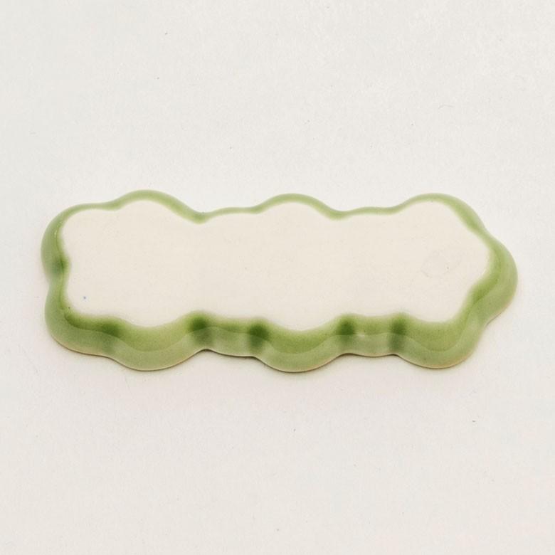 箸置き お箸置き 3連 カトラリーレスト 小皿 かわいい 陶器 プルメリア ギフト おしゃれ アジアン雑貨 pl3-668 | ブランド登録なし | 12