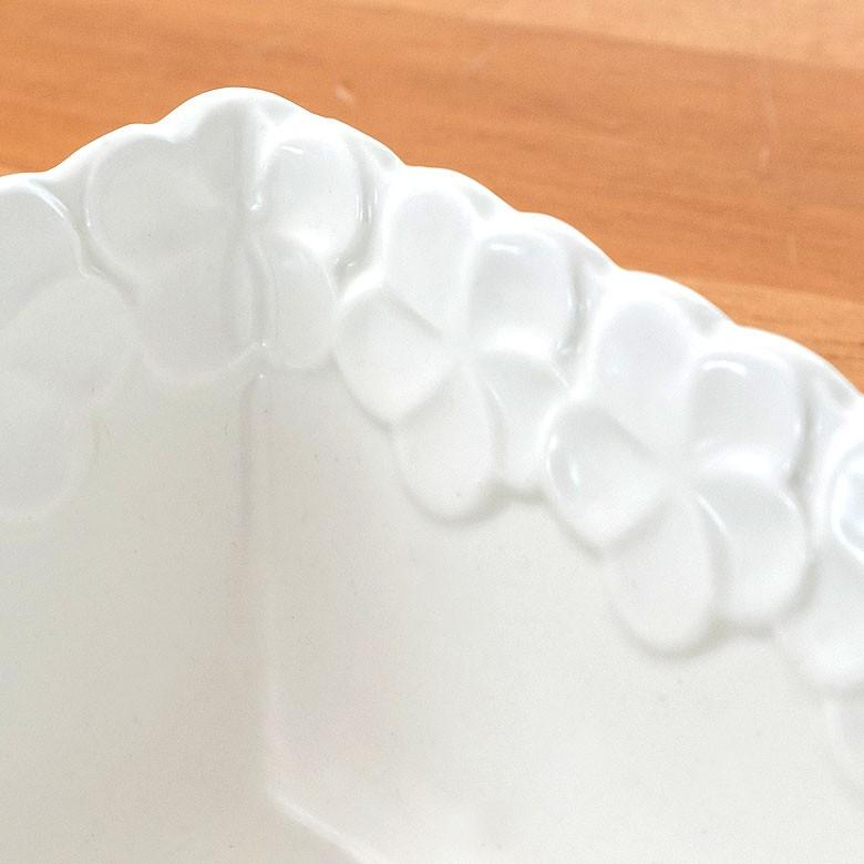 角鉢 角皿 陶器 正方形 約12cm角 ボウル 食器 和食器 プルメリア 煮物 デザート おしゃれ アジア雑貨 pl8-668 | ブランド登録なし | 06