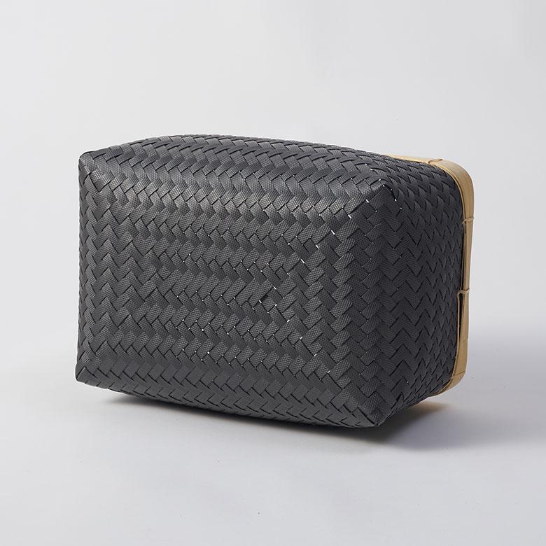 バスケット Sサイズ かご 9.7L バンブー 竹 プラスチック ランドリー 耐水 収納 洗濯物 荷物 入れ おしゃれ 北欧 雑貨 インテリア リゾート 西海岸 s-14065 | ELEMENTS（インテリア） | 13