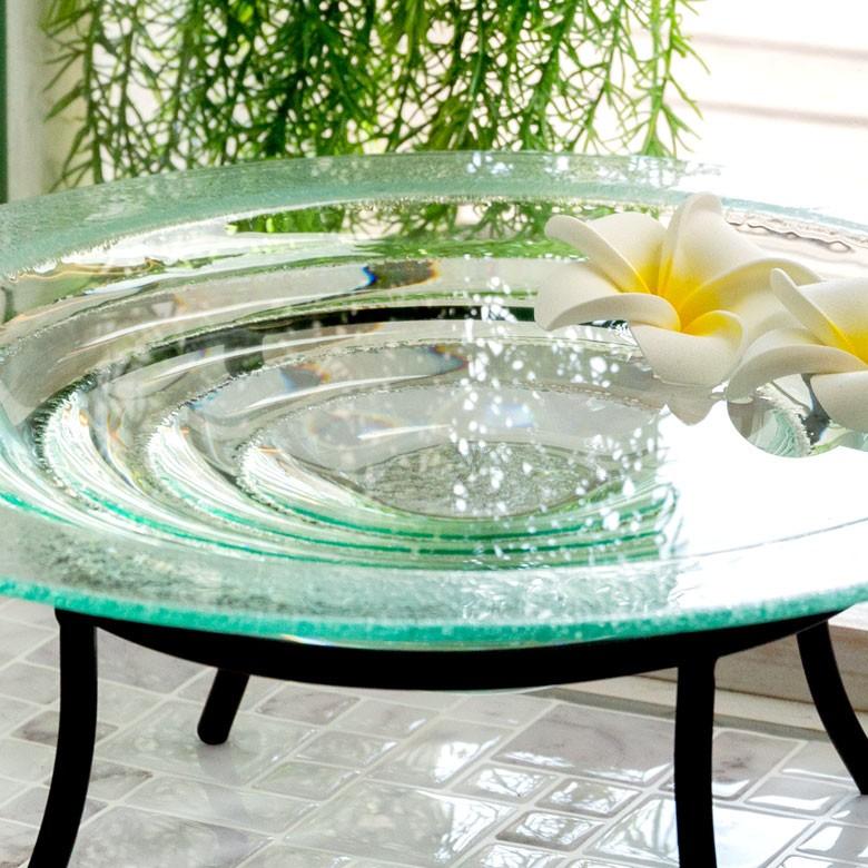 ALEESI ガラス ステンレス イタリア 置物 インテリア 工芸品 A3427